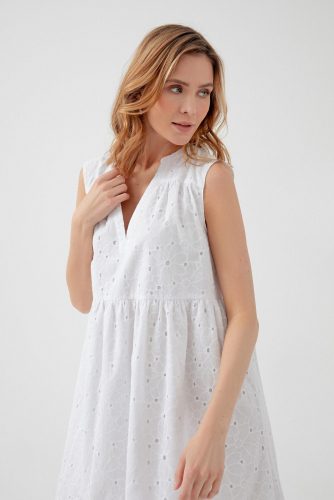 Платье POMPA #970480 4136670sp0501 Белый Ст.цена 5150р.