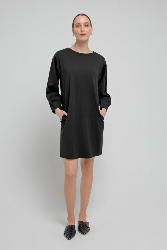 Ст.цена 4230р. Платье POMPA, 970464 3165620ss1099 Черный