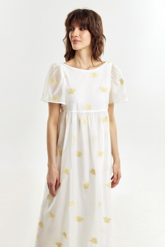 Платье POMPA #970478 4136880sp0190 Белый Ст.цена 6270р.