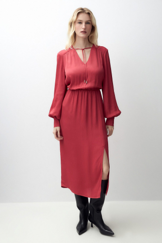 Платье POMPA #970060Малиново-красный