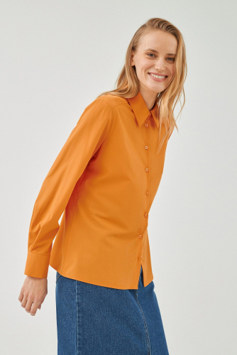 Блуза POMPA #970679Оранжевый