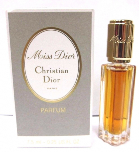 CHRISTIAN DIOR MISS DIOR (w) 7.5ml parfume VINTAGE (серые)