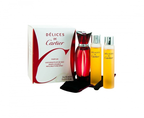 CARTIER DELICES DE CARTIER (w) 3*15ml parfume
