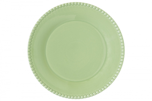 Тарелка обеденная Tiffany, зелёная, 26 см, 60346
