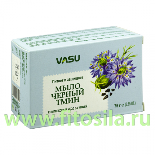 Мыло Черный Тмин (Vasu  Black seed 75 гр Trichup  Срок до 07,2025