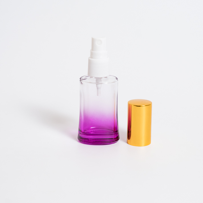 Ирис (30 мл) фиолет + пласт. помпа 18-6 (с крышкой золото)