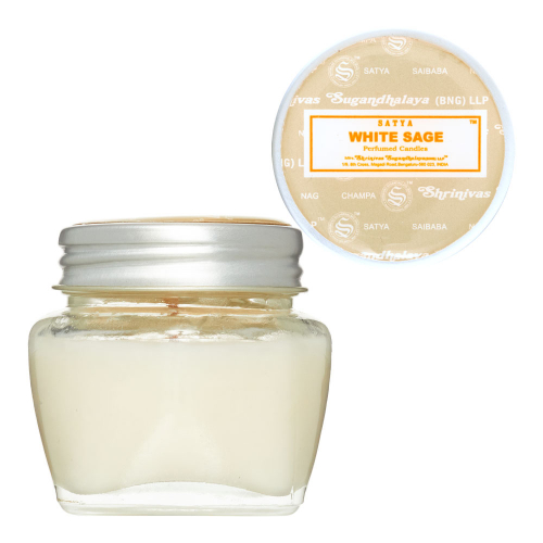 SATYA White Sage Ароматическая свеча 30г