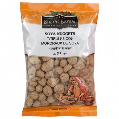 Bharat Bazaar Гуляш Из Сои Soya Nuggets Indian 200г