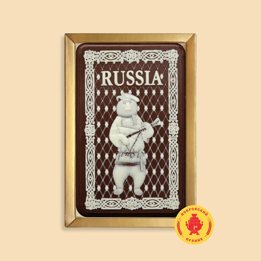 Медведь с балалайкой
