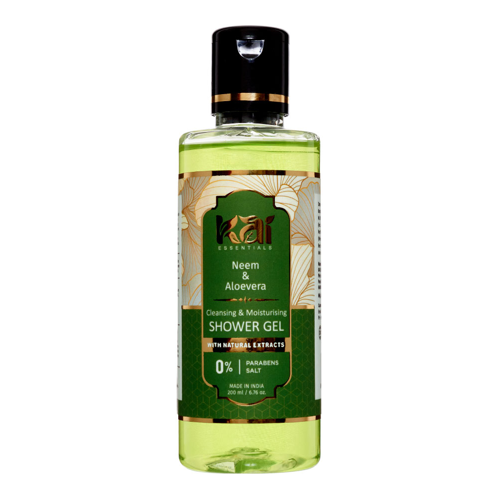 KAI ESSENTIALS Neem & Aloevera Гель для душа Ним и Алоэвера 200мл