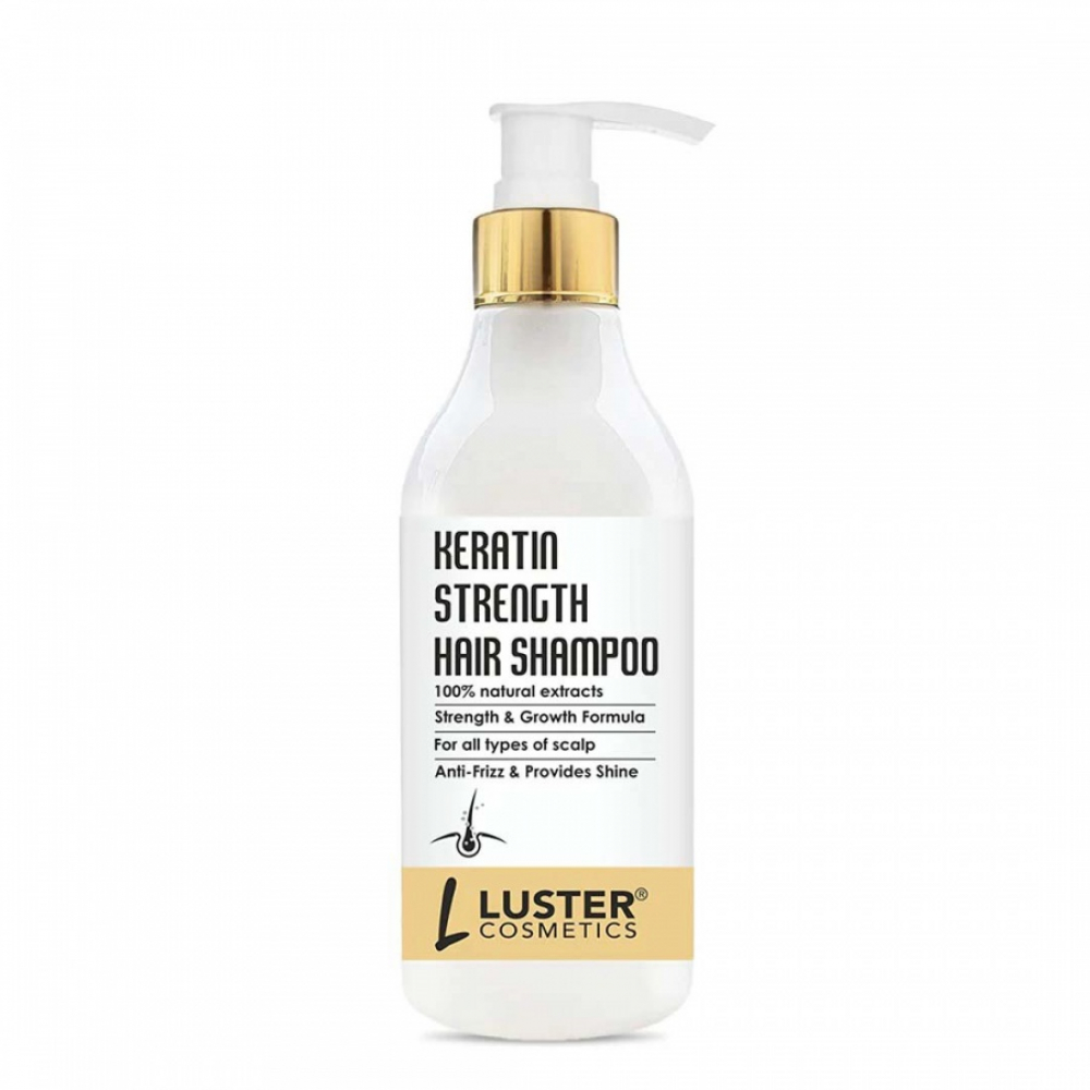 LUSTER Keratin Strength Shampoo Шампунь для волос с кератином 300мл