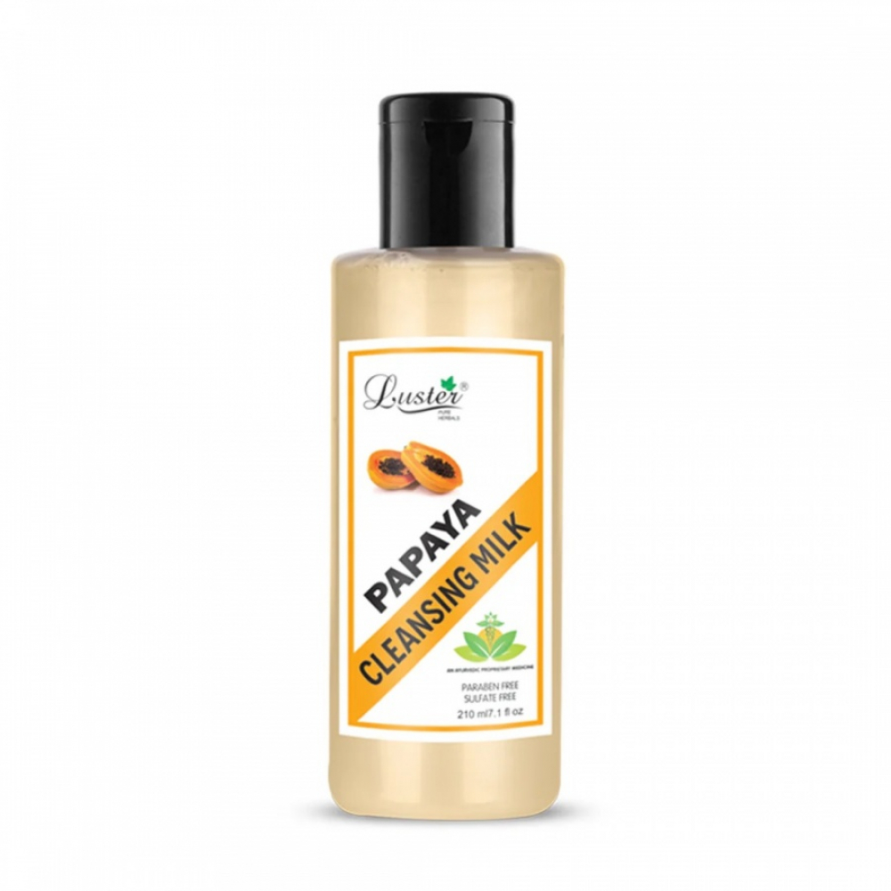 LUSTER Papaya Ultimate Cleansing Milk Очищающее молочко для лица с экстрактом папайи 210мл