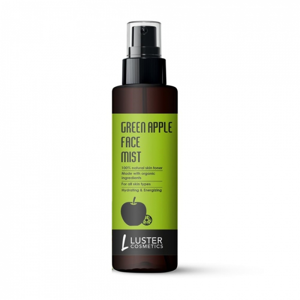 LUSTER Green Apple Face Mist Skin Toner Увлажняющий мист-тонер для лица с экстрактом зелёного яблока 115мл
