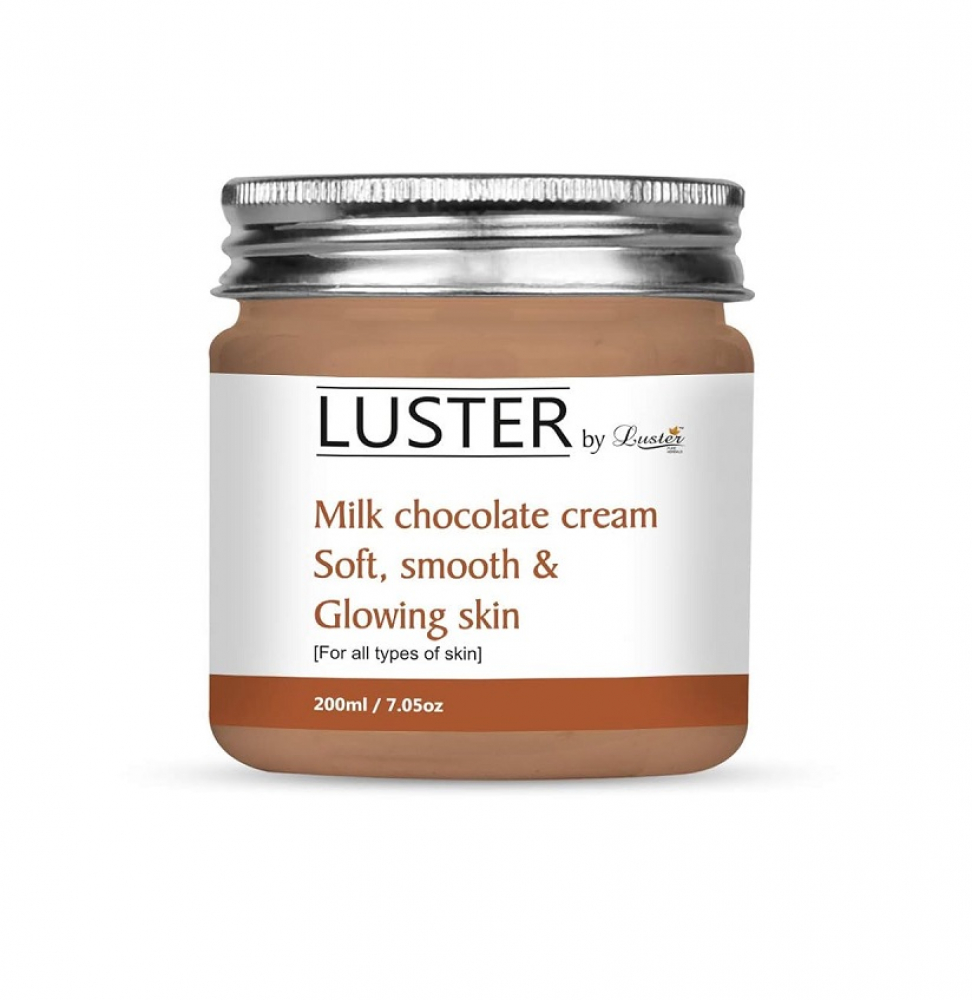LUSTER Milk Chocolate Massage Cream Массажный крем для лица и тела на основе шоколадной эссенции 200мл