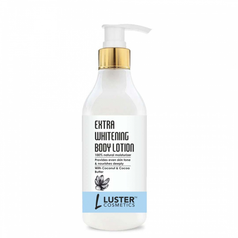 LUSTER Extra Whiitening Body Lotion Питательный лосьон для тела с маслами кокоса и какао 300мл