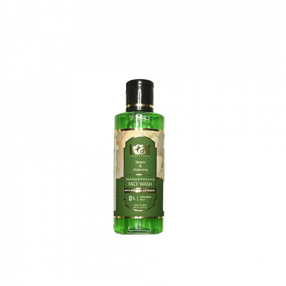 KAI ESSENTIALS Neem & Aloevera Гель для умывания Ним и Алоэвера 200мл