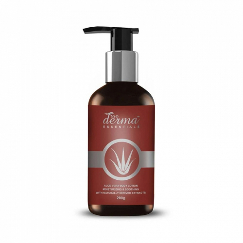 LUSTER True Derma Essentials Aloe Vera Body Lotion Увлажняющий и успокаивающий лосьон для тела с экстрактом Алоэ Вера 200мл