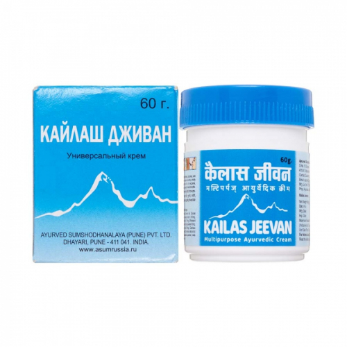 KAILAS JEEVAN Universal skin care cream Крем универсальный по уходу за кожей 60г