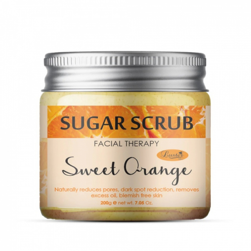 LUSTER Sweet Orange Sugar Scrub Сахарный скраб для лица с экстрактом апельсина 200мл