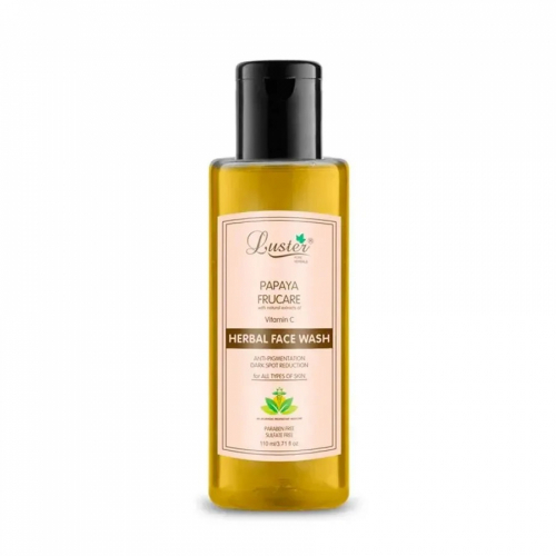 LUSTER Papaya Frucare Herbal Face Wash Гель для умывания с зкстрактом папайи и витамином C 110мл