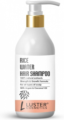 LUSTER Rice Water Shampoo Шампунь для волос с экстрактом рисовой воды 300мл