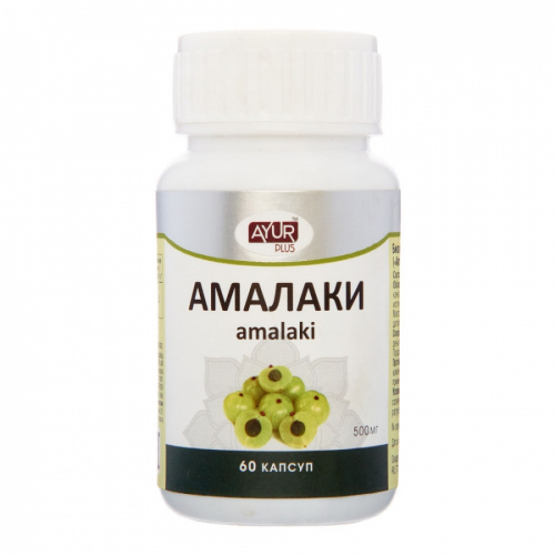 AYURPLUS Amalaki Амалаки Иммуномодулятор и омолаживающее средство 60таб