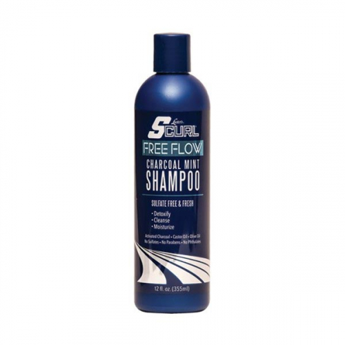 LUSTER Activated Charcoal Shampoo Шампунь для волос с активированным углём и экстрактом Алоэ Вера 210мл