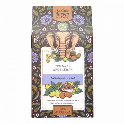 ЗОЛОТО ИНДИИ  Triphala Granules Трифала дробленая гранулы 100г