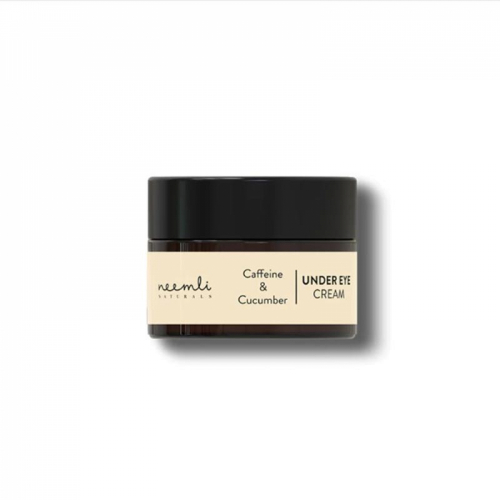NEEMLI NATURALS Caffeine & Cucumber Under Eye Cream Крем для кожи вокруг глаз с кофеином и маслом из огуречных семян 15мл