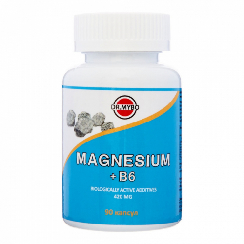 DR. MYBO Magnesium+B6 Магний + B6 90капс