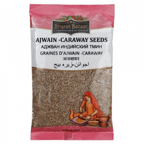 Bharat Bazaar Аджван Индийский Тмин Ajwain Caraway Seeds 100г