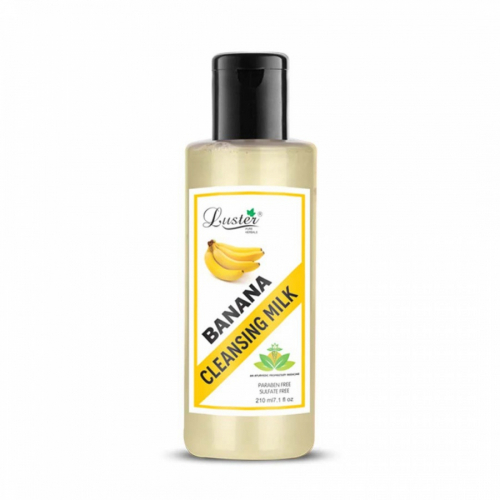LUSTER Banana Cleansing Milk Очищающее молочко для лица с экстрактом банана 210мл