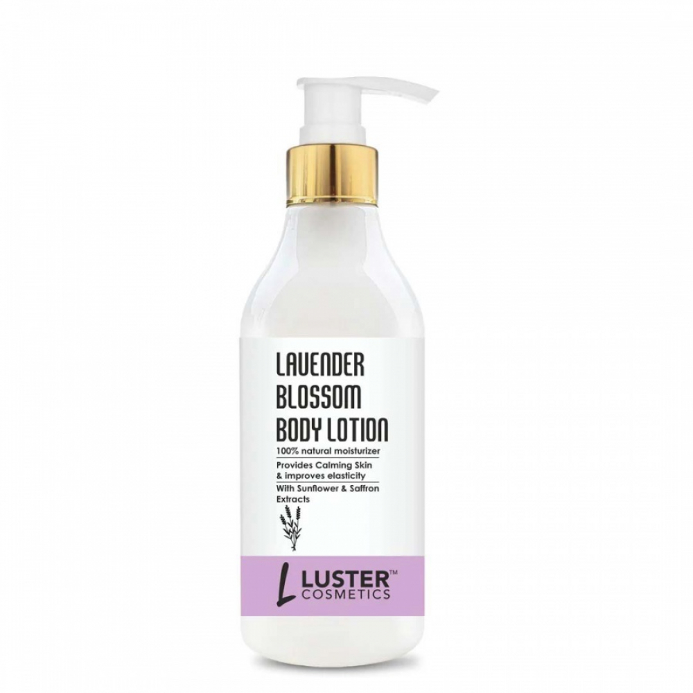 LUSTER Lavender Blossom Body Lotion Успокаивающий лосьон для тела с экстрактами лаванды, подсолнечника и шафрана 300мл