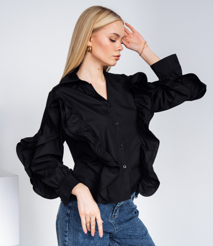 Блуза #КТ918 (2), чёрный