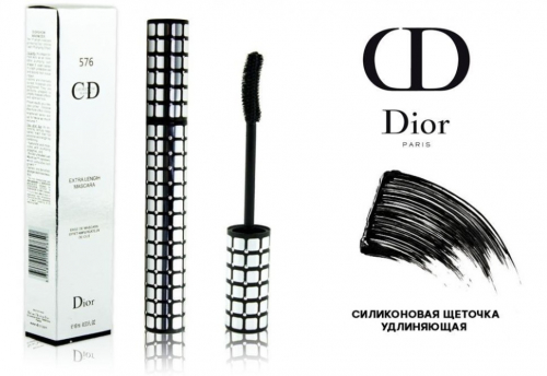 Копии Удлиняющая стойкая тушь для ресниц Dior Extra Lengih Mascara 10 мл