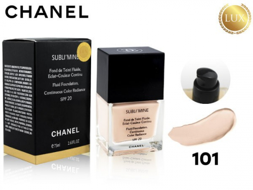Копии Тональный крем Chanel Subli'Mine Fond de Teint Fluide SPF20 (101)