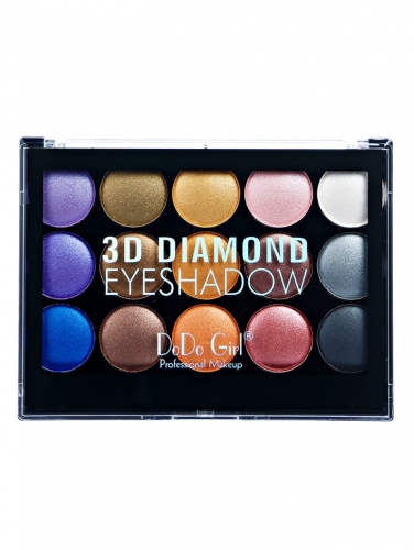 Копии Тени для век DoDo Girl 3D Diamond Eyeshadow 15 цв. 02