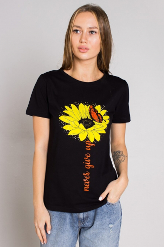 Футболка Sunflower / Черная