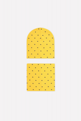 Crockid Комплект К 8125 желтый, сердечки Crockid