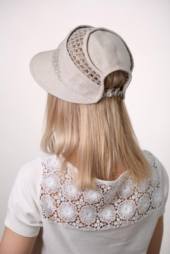 шляпа для женщин МАРТА 2 Л076 белый