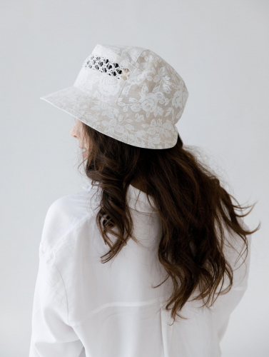 шляпа для женщин РОЗА Л19-3 белый