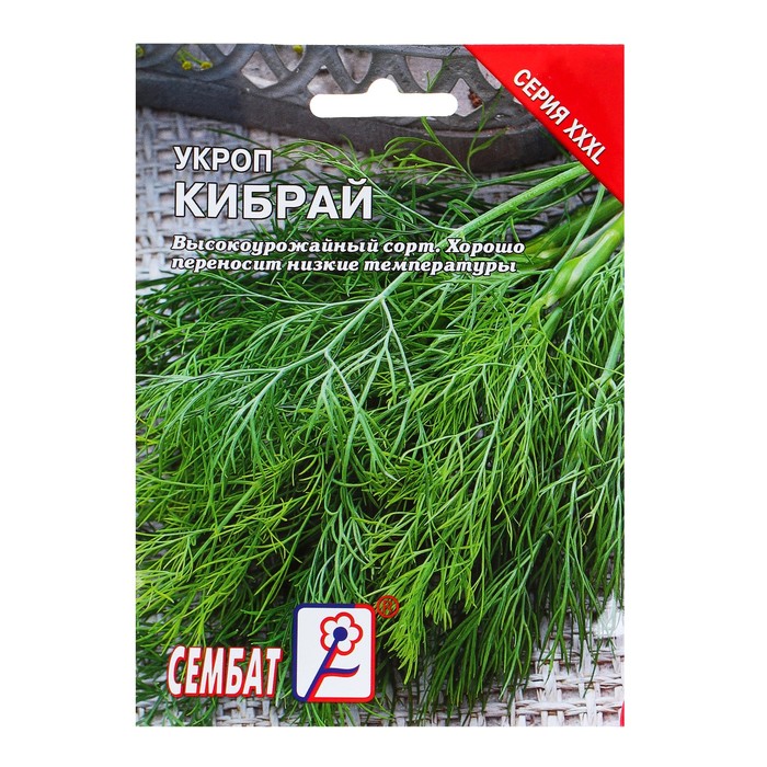 Семена Укроп «Кибрай», XXXL, «Сембат», 20 г
