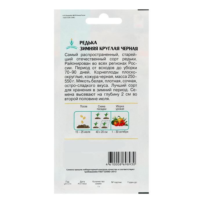 Семена Редька