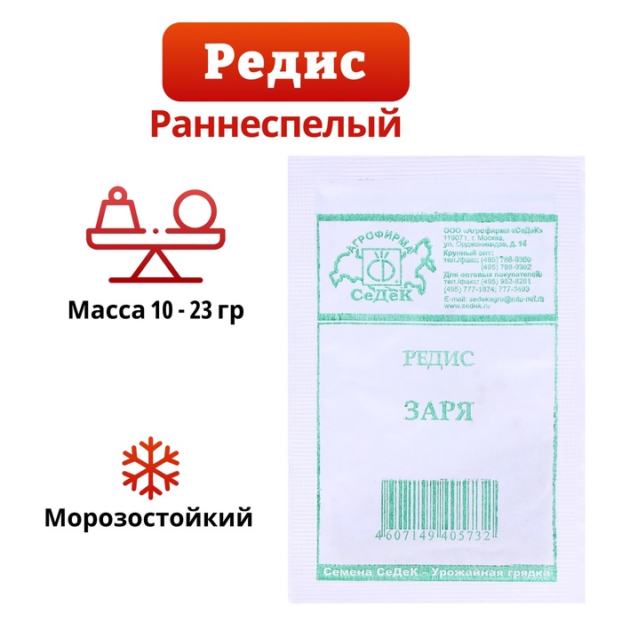 Семена Редис