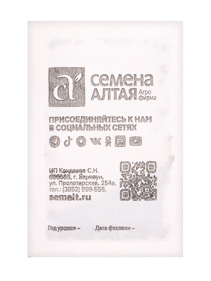 Семена Укроп