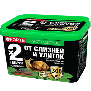 Бона Форте Супер гранулы от слизней и улиток, ведро 500мл (на 300 м2)/12 шт АО Гарден
