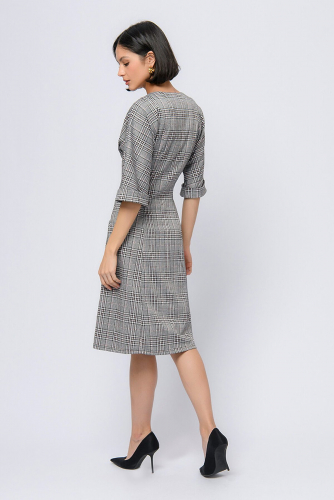 Платье 1001 DRESS #957990Серо-розовый