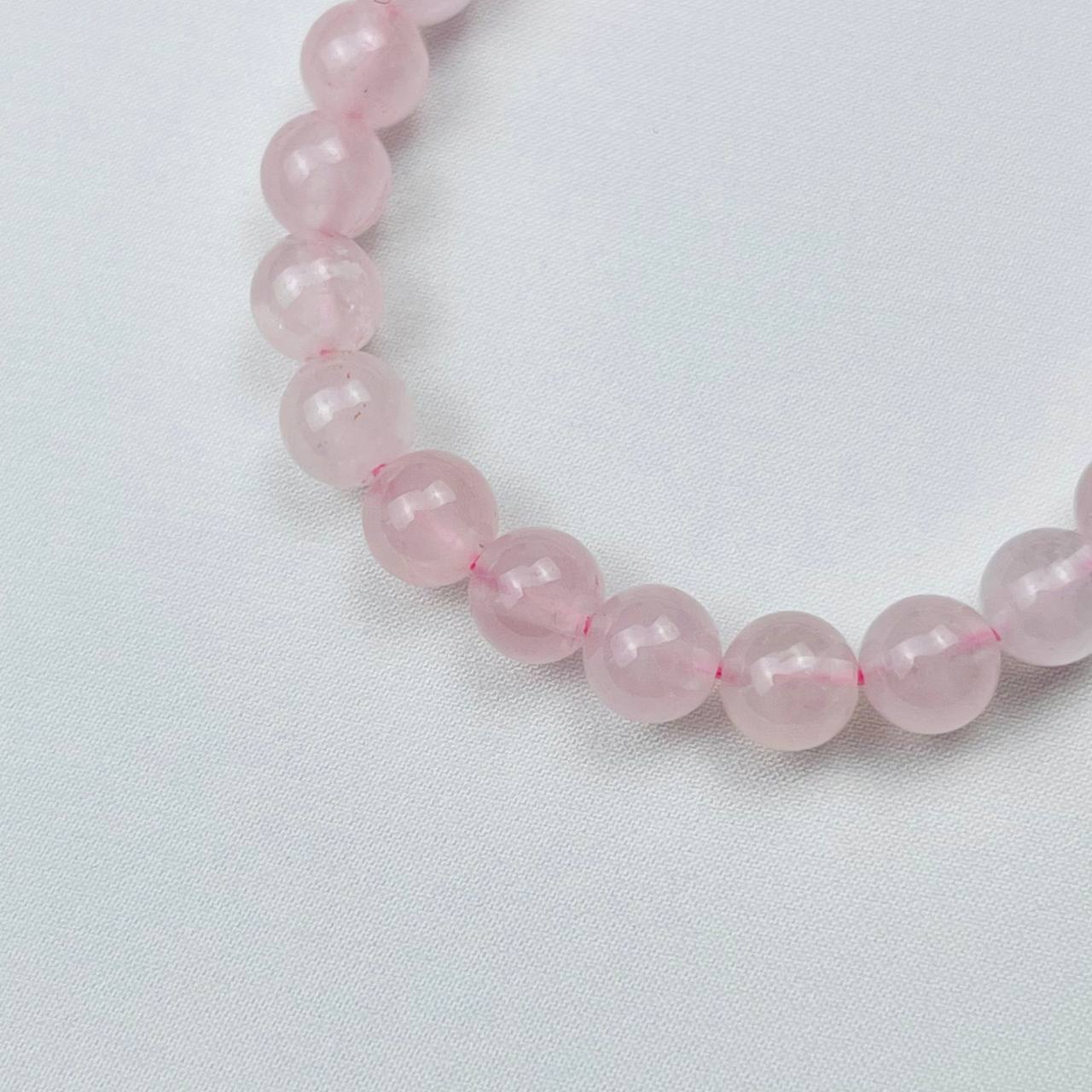 Радуга Самоцветов Браслет из Розового кварца