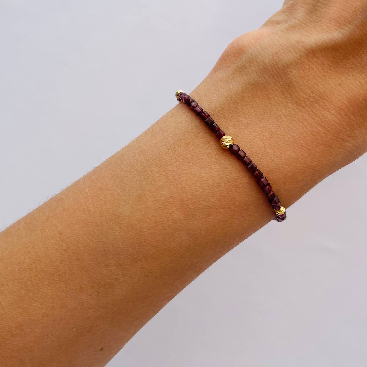 Радуга Самоцветов Браслет из Граната