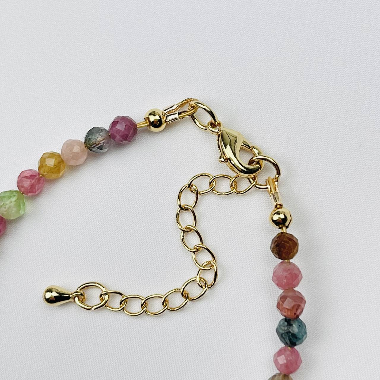 Радуга Самоцветов Браслет из Турмалина микс